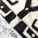 Xiaoxiangfeng Sweater Jacket ຂອງແມ່ຍິງດູໃບໄມ້ລົ່ນແລະລະດູຫນາວໃຫມ່ວ່າງຄໍ V-temperment French Knitted Cardigan ສັ້ນເທິງສໍາລັບສັງຄົມ