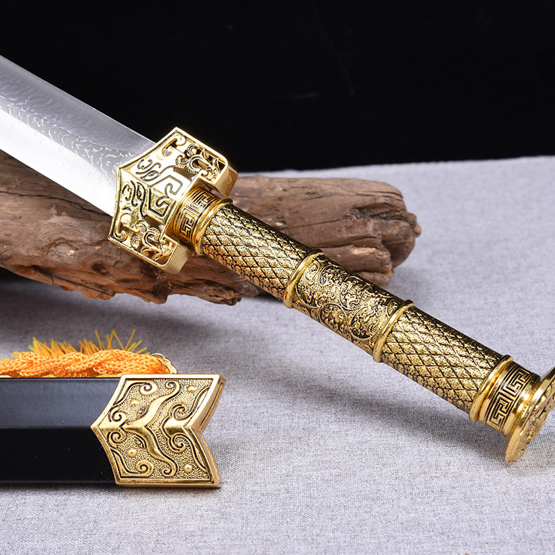 龙泉市不锈钢剑:全金属汉剑长剑,镇宅宝剑,户外健身新宠,秦王剑摆件未开刃!-剑-淘宝好物网
