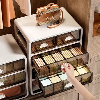 Japanese underwear storage box drawer style