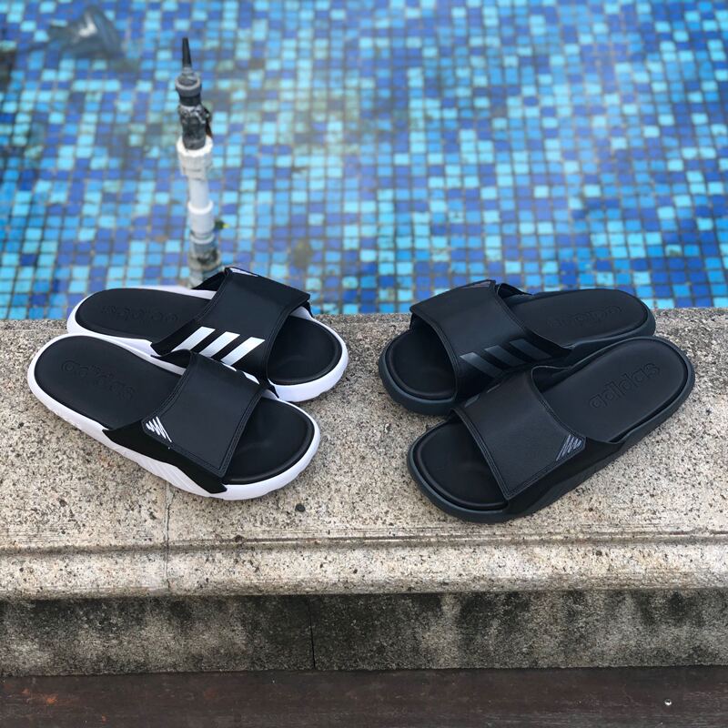 2019 Summer Adidas Men's Beach Swimming Sports Cushioning Casual Slippers F35588 F35587