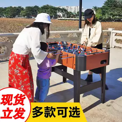 8-bar table football Children's desktop football table game table adult football machine children's toy football table