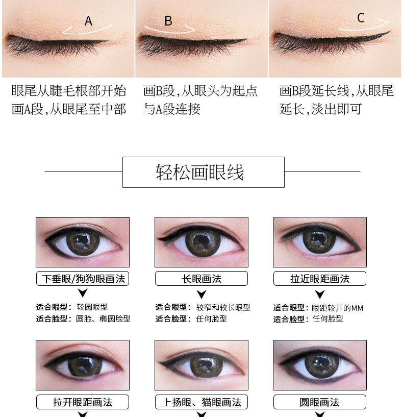 Bút kẻ mắt màu đỏ nữ bút chì kẻ mắt không thấm nước chống nhòe bút kẻ mắt nữ bên trong bút chì cứng đầu bút chì - Bút kẻ mắt chì kẻ mí mắt