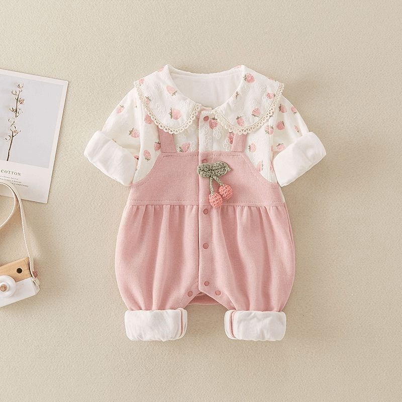 Infant and Toddler Spring Outing Clothes, Newborn Clothes, Cute Autumn Baby One-Piece Princess Romper, Full Moon Romper, One-Year-Old Crawling Suit Infant and Toddler Spring Outing Clothes, Newborn Clothes, Cute Autumn Baby One-Piece Princess Romper, Full Moon Romper, One-Year-Old Crawling Suit