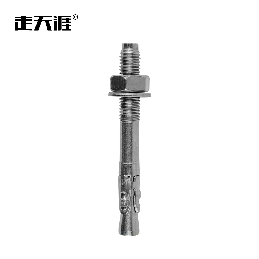 Walk the end of the world rock nail climbing nail expansion screw hanging piece 304 stainless steel rock point cave exploration fixed anchor point