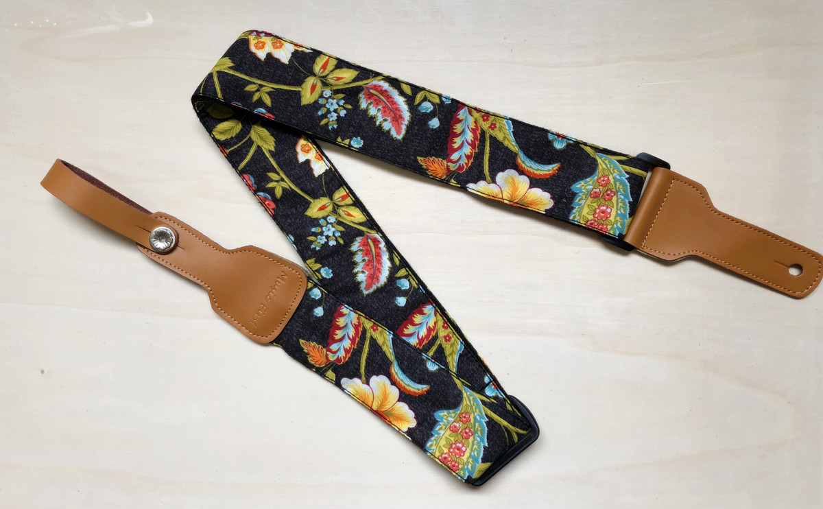Original design French country romantic French country style ukulele with guitar strap