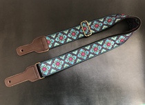 Original Exquisite Contrast Embroidery Universal Folk Guitar Electric Guitar Guitar Strap