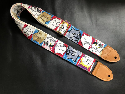 Оригинальный панк -кошка Funky Cat General Guitar Belt Beds