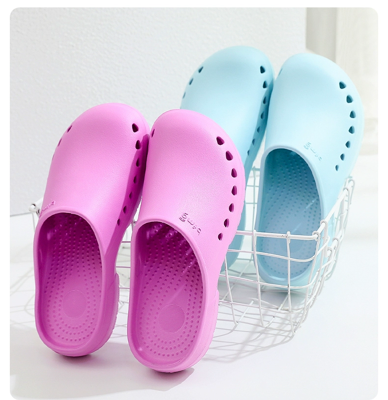 Somei surgical shoes operating room slippers for men and women doctors and nurses non-slip clean room toe shoes EVA work shoes