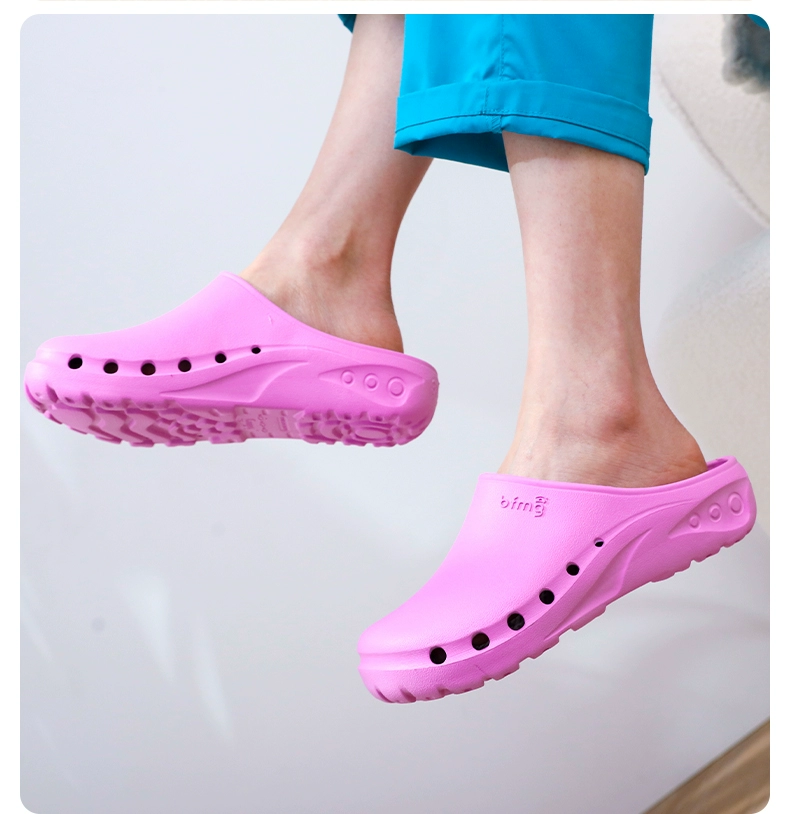 Somei surgical shoes operating room slippers for men and women doctors and nurses non-slip clean room toe shoes EVA work shoes