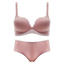 Passion Cat Brand Underwear Womens Small Breast Gathering to Make Bigger Anti-Sagging Shrinking Secondary Breasts and Supporting Thickened Flat Chest Bra