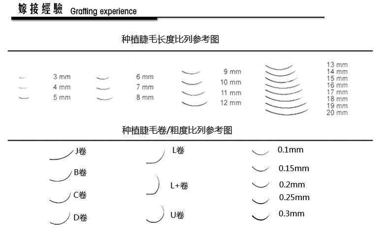 Sản phẩm mới 0,07 hoa ghép 3D lông mi ba lông bồ công anh lông tóc nước tơ lụa trồng lông mi giả - Lông mi giả keo dán mí mắt