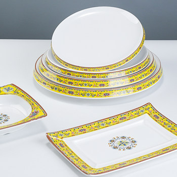 Kaiboya creative plate melamine plastic imitation porcelain restaurant