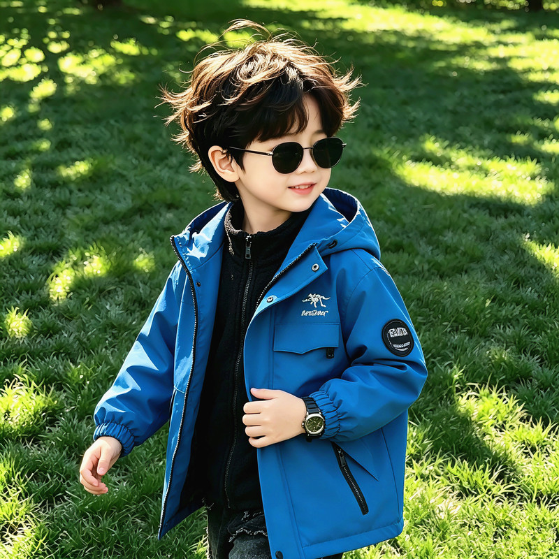 Children's Three-In-One Jacket for Boys, 2026 New Spring and Autumn Baby Windproof Outerwear, Outdoor Clothing Children's Three-In-One Jacket for Boys, 2026 New Spring and Autumn Baby Windproof Outerwear, Outdoor Clothing