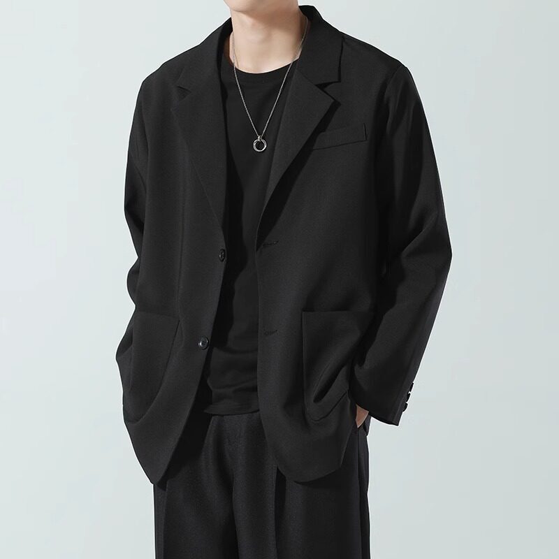 Woodpecker Casual Blazer Men's Spring New Loose Dk Uniform Men's High-End Light Mature Style Suit