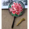 Su embroidery pure hand embroidery Palace fan boutique embroidery fan double-sided embroidery group fan Chinese style specialty abroad gifts