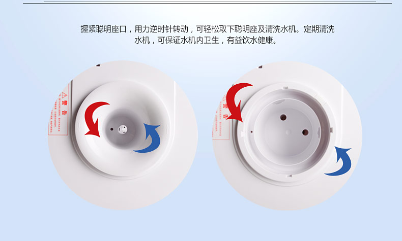 Vòi nước uống đẹp đá lạnh nóng lạnh lạnh hộ gia đình sưởi ấm nhỏ ấm tự động M910 thông minh mới cây nước