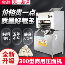 Type 300 vertical press dough machine Commercial noodle machine thickened stainless steel high power electric dumplings knead flour