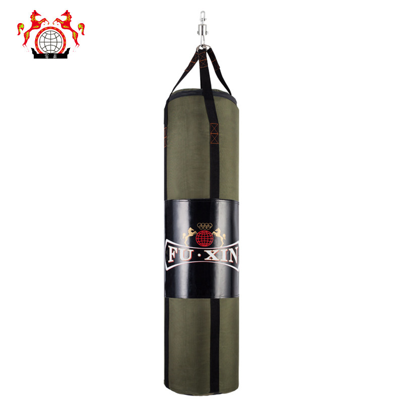 Fuxin boxing sandbag hanging household hollow sandbag Sanda hanging canvas sandbag
