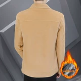 Демисезонная бархатная утепленная куртка, утепленный трендовый плащ, пуховик, шерстяное пальто