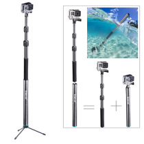 Smatree for Gopro8 sports camera handheld selfie stick telescopic rod diving float Rod accessories