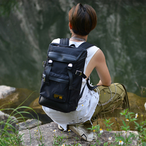 Tide brand British casual shoulder bag mens fashion trend ins Japanese simple Joker backpack Korean student bag