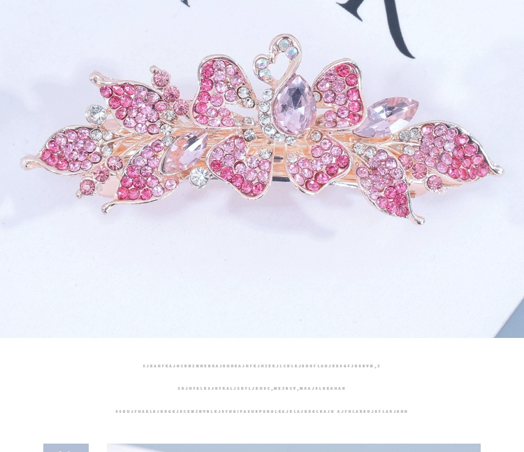 Đầu kẹp lớn lò xo kẹp rhinestone thắt nơ phù hợp tất cả phù hợp Hàn Quốc kẹp tóc kẹp tóc mái ngố kẹp trang sức hoa cài đầu - Vòng đeo tay Clasp