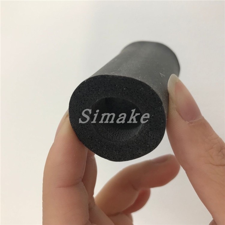 High temperature resistant silica gel foaming sponge foaming silicone tube low density hose bushing sparkling silicone silicone tube