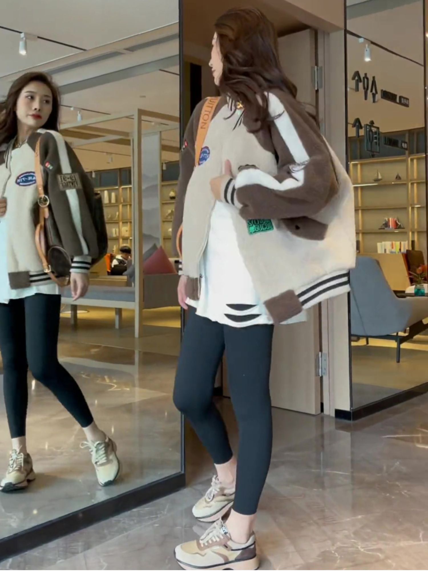 E3175 1000K ÁO KHOÁC NỮ HUARYVE MÙA XUÂN THU ĐÔNG DÀY ẤM THỜI TRANG NỮ G03 SẢN PHẨM MỚI