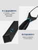 Men's Black Tie, Zipper Style, Korean Style Formal Business Narrow Tie, Lazy No-Knot Zipper Tie, Trendy