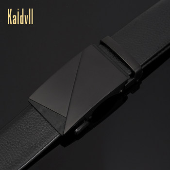 Men's Genuine Leather Belt 2025 New Model Authentic Cowhide Business Casual Belt Trendy Young People Gift Box Set