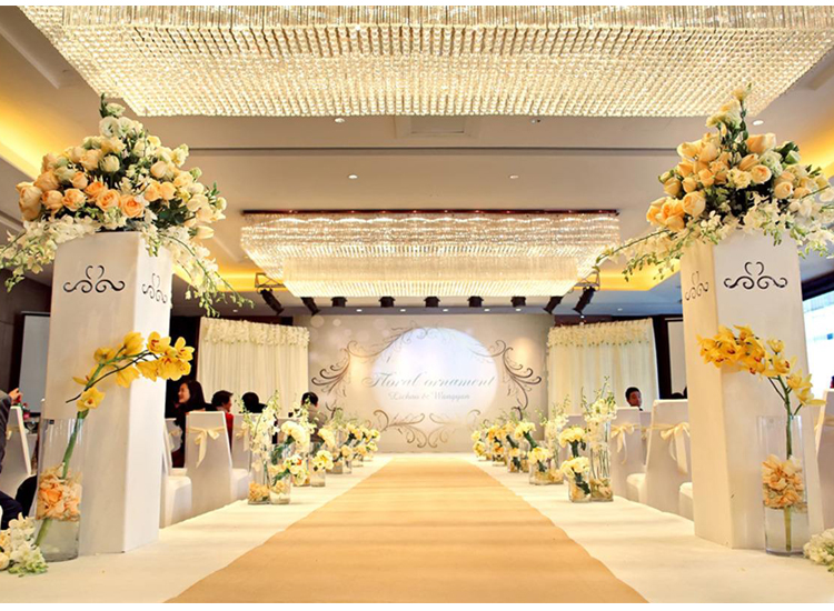 Chất lượng cao champagne wedding cưới dùng một lần thảm T giai đoạn sân khấu thảm chiều rộng 14 tỉnh thảm lót sàn
