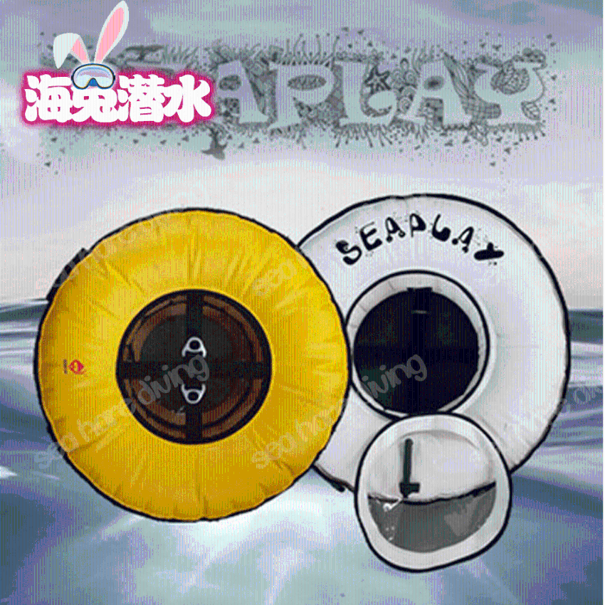 SEAPLAY Tire free carrying free diving buoy Free diving buoy
