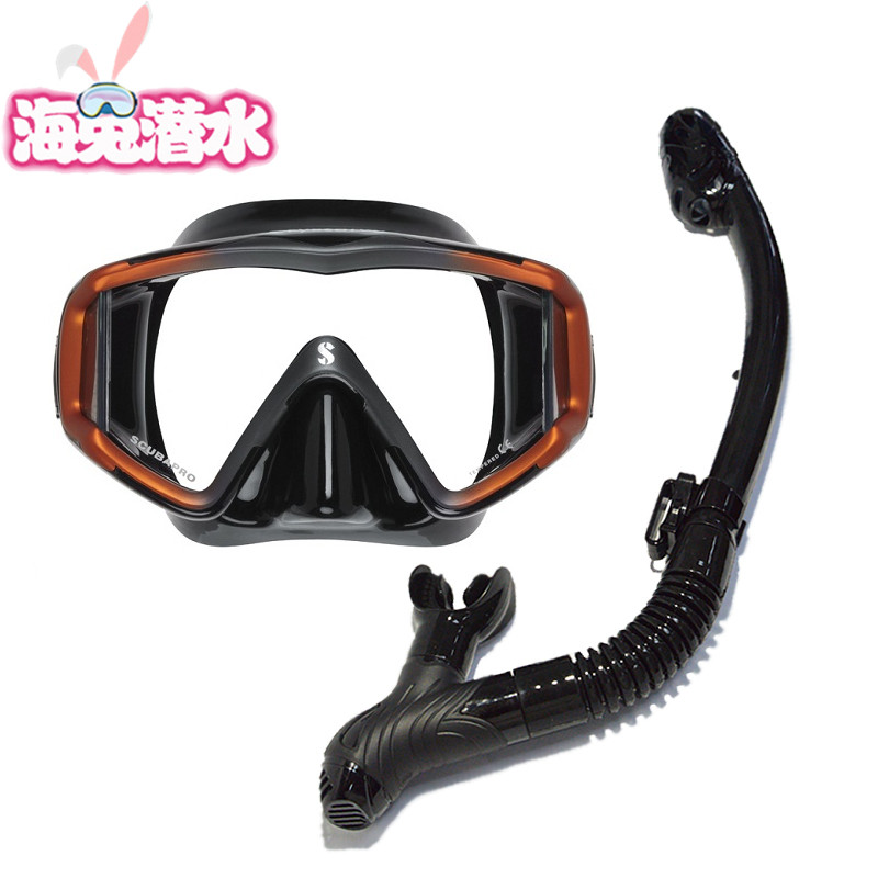 Scuapro CRYSTAL DIVING MIRROR Waterpro full dry tube deep diving can be matched with myopia