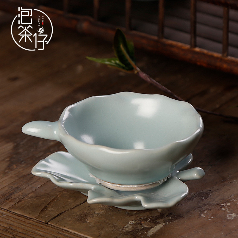Your suit up) creative stents ceramic filter tea sets tea tea filter tea good insulation parts