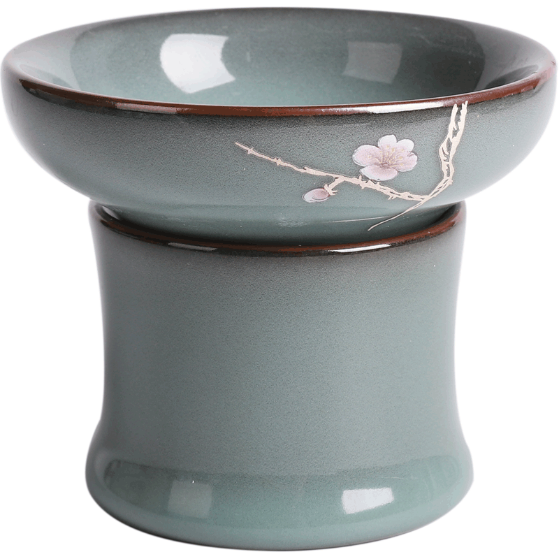 Kombucha tea accessories tea sets tea) frame filter bracket creative ceramic filter tea is tea tea