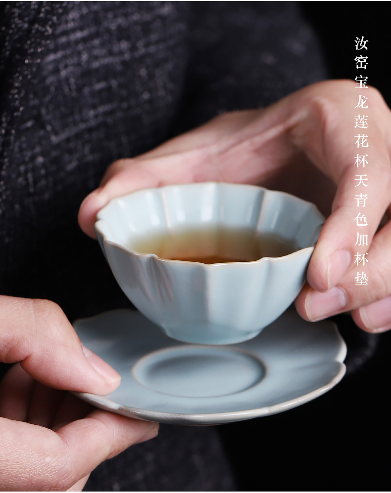 Tea seed your up slicing can raise the master cup small Chinese kung fu Tea cups single CPU household ceramic sample Tea cup