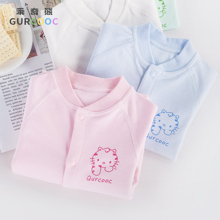 特价 婴儿春秋连体衣男宝宝秋装纯棉哈衣新生