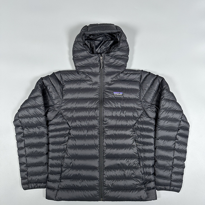 Patagonia 800 Fill Lightweight Warm Waterproof Hooded Ribbed down Jacket Goose down Men's Style Patagonia 800 Fill Lightweight Warm Waterproof Hooded Ribbed down Jacket Goose down Men's Style
