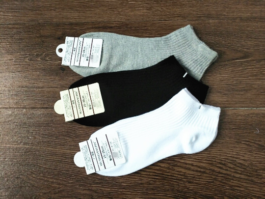 Quần cotton nam không in dấu vớ đôi tất kim ống ngắn vớ thể thao bốn mùa vớ miệng nông vớ chân