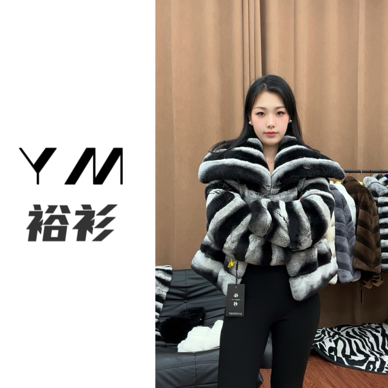 【Angel Wings】2025 Autumn/Winter New Totoro Pattern High-End Luxury Totoro Rex Rabbit Fur Coat Internet Celebrity 【Angel Wings】2025 Autumn/Winter New Totoro Pattern High-End Luxury Totoro Rex Rabbit Fur Coat Internet Celebrity