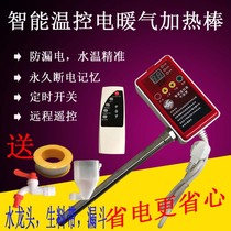 Household intelligent temperature control electric heating heating rod earth radiator electric heating tube 6 minutes 1 inch water heating heating tube adjustable temperature