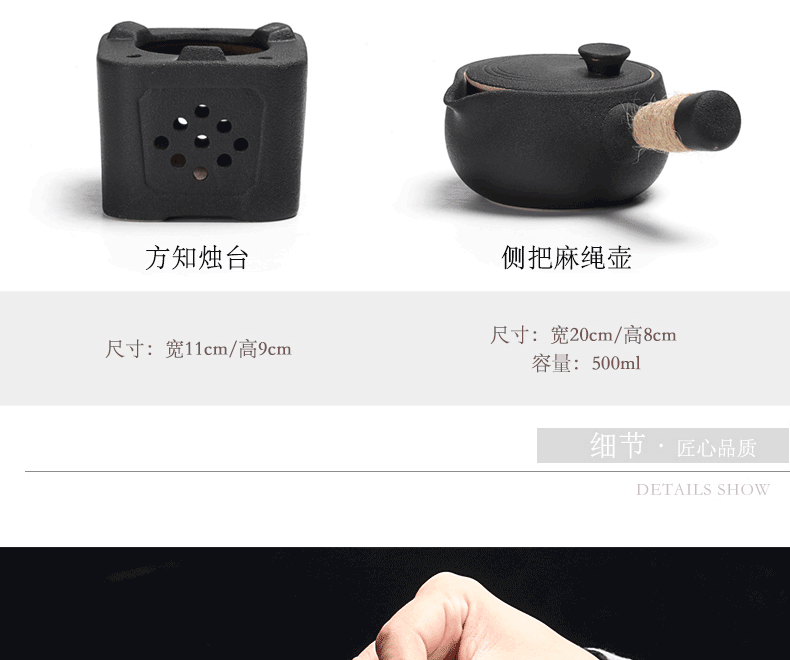 Love pu - erh tea boiling tea ware ceramic pot to boil tea stove'm white tea, black tea pot clay POTS side put the pot of warm the teapot