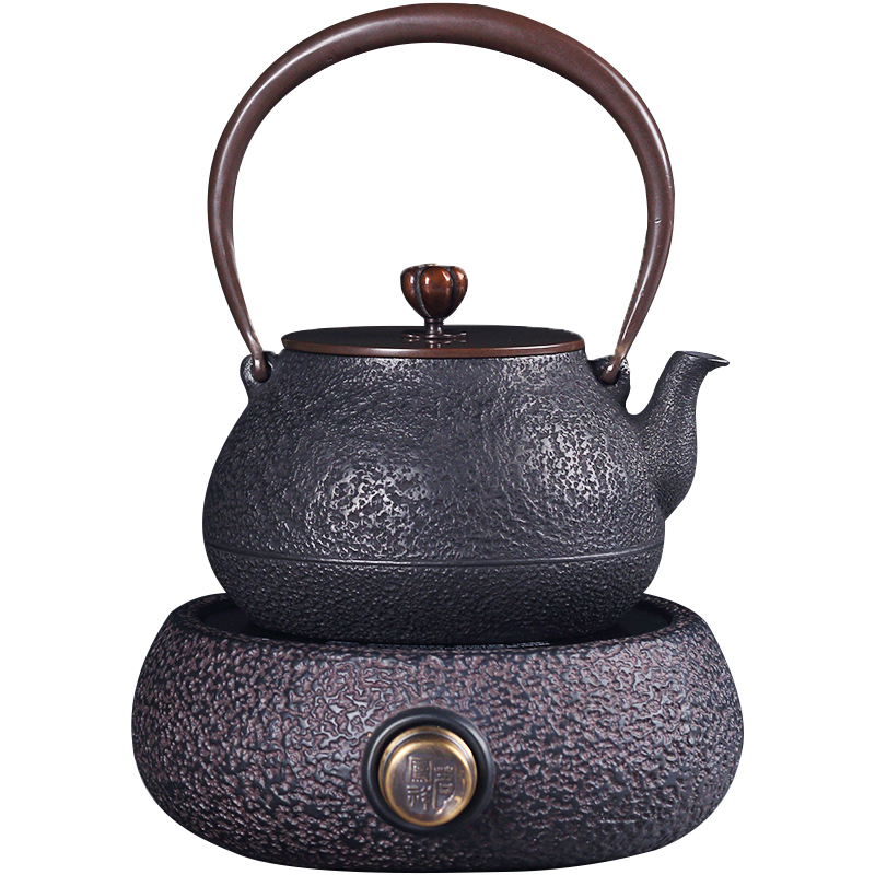 Love iron pot of household electricity TaoLu cast iron pot of boiling tea teapot suit Japanese tea stove boiling pot of tea