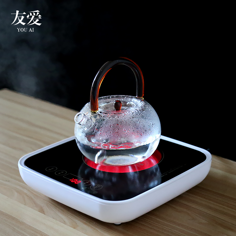 Love and heat - resistant glass all steaming/boiling pot health tea kettle distribution TaoLu kung fu tea set