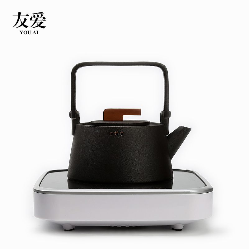Love cooking tea ceramic teapot high - capacity'm white ceramic POTS electric kettle TaoLu tea set household girder xi shi pot