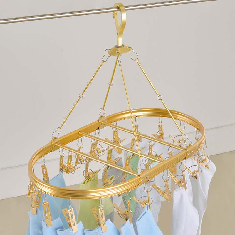 Dry Socks Hanger Hooks Multifunction Sunsocks Multi Clip Towel Lingerie Clips Disc Shaped Baby Clothes Hanger