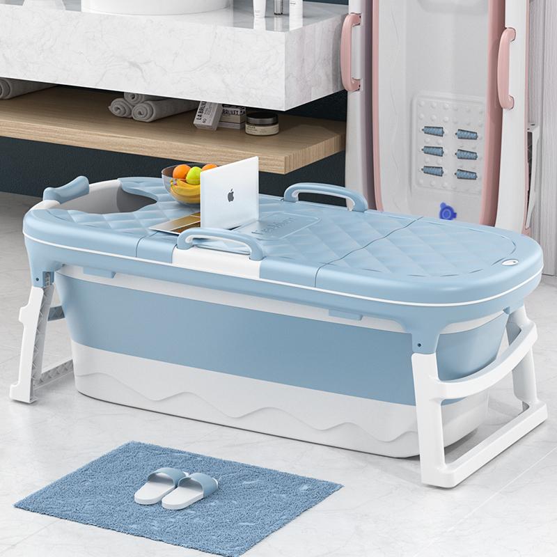 The Bath Tub Adult can fold the bath barrel Home Large body thickened bath tub Adult bath Bath Tub Deity