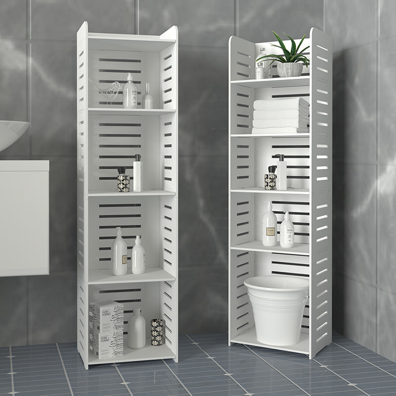 Makeup Room Bathroom Shelf Wall-mounted Toilet Bathroom toilet Toilet Rack Adjustable Layer Pitch containing deviner