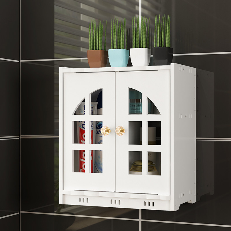 Gigui Makeup Room Free of perforated shelves Bathrooms Toilet Washroom Washroom Washroom Wall-mounted wall-mounted suction wall