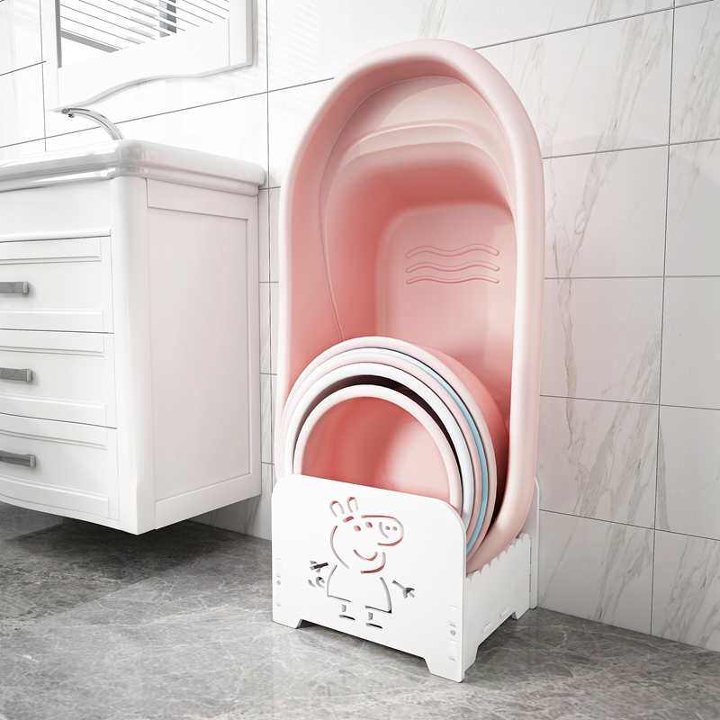 Makeup Room Shelf Bathroom Face Basin Rack Bathroom Toilet Washbasin Containing floor Basin Shelf God Instrumental Bathroom